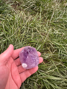 New! 💜 Amethyst Polished Raw Point - Natural & Unique |Reiju