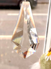 Load image into Gallery viewer, Faceted Glass Prism Suncatcher