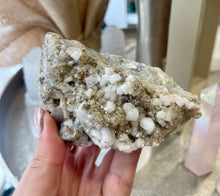 Load image into Gallery viewer, New! Clear Quartz Raw Druzy Crystal  - Natural &amp; Unique Piece