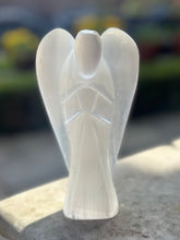 Load image into Gallery viewer, New! Selenite Large Crystal Angel Natural &amp; Unique