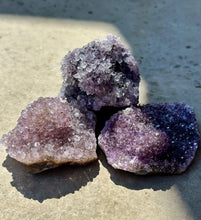 Load image into Gallery viewer, New! 💜 Unique Druzy Amethyst Crystal Cluster (10 cm) - Natural &amp; Unique