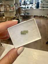 Load image into Gallery viewer, Moldavite Small Raw Green Crystal Piece 14mm - Extremely Rare