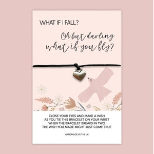 WHAT IF I FALL - WISH BRACELET