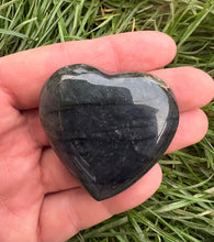 Load image into Gallery viewer, New! Labradorite Polished Crystal Heart - Natural &amp; Unique