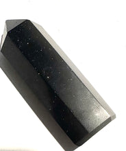 Load image into Gallery viewer, Blue Goldstone Crystal Small Obelisk