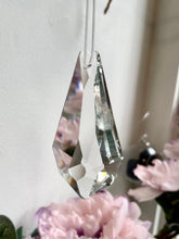 Load image into Gallery viewer, Faceted Glass Prism Suncatcher