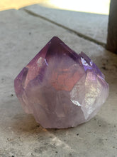 Load image into Gallery viewer, New! 💜 Amethyst Aura Polished Raw Point - Natural &amp; Unique