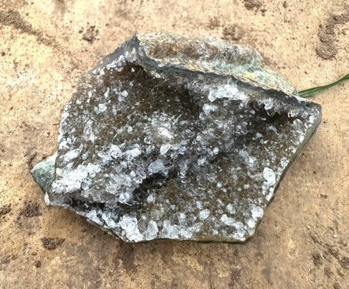 New! 💜 Natural & Unique Druzy Amethyst Crystal Cluster |Reiju