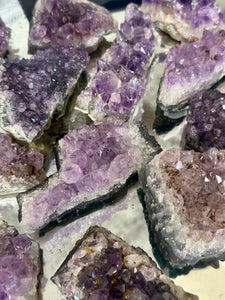 Amethyst Crystal Stone Large Cluster