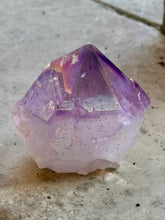 Load image into Gallery viewer, New! 💜 Amethyst Aura Polished Raw Point - Natural &amp; Unique