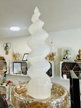 Load image into Gallery viewer, New! Selenite Crystal Unicorn Horn