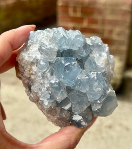 Large Natural Celestite (Celestine) Crystal