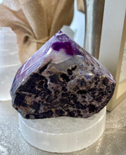 Load image into Gallery viewer, Purple Agate Unique Crystal Piece