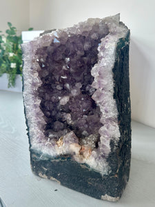 Huge Amethyst Druzy Crystal - Unique Piece