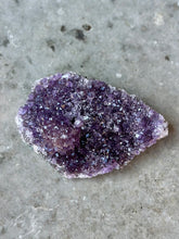 Load image into Gallery viewer, New! 💜 Unique Druzy Amethyst Crystal Cluster (10 cm) - Natural &amp; Unique