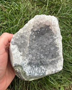 New! 💜 Unique Druzy Amethyst Crystal Cluster - Natural & Unique |Reiju