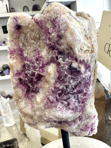 Fluorite Crystal on stand - Natural & Unique Piece