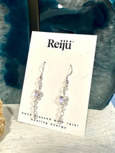 Load image into Gallery viewer, Handmade Swarovski Butterfly Earrings with Crystal Beads