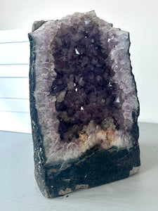 Huge Amethyst Druzy Crystal - Unique Piece