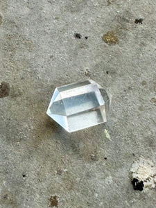 New! Herkimer Diamond – Double-Terminated Quartz Crystal (2 x 1.5 cm) Natural & Unique