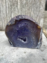 Load image into Gallery viewer, New! Purple Agate Geode - Natural &amp; Unique