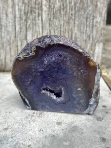 New! Purple Agate Geode - Natural & Unique