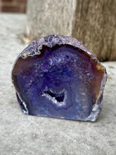 Load image into Gallery viewer, New! Purple Agate Geode - Natural &amp; Unique