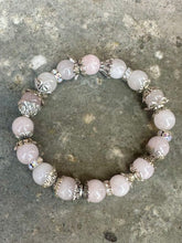 Load image into Gallery viewer, New! Rose Quartz Crystal Decorative Bracelet
