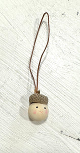 Hanging Acorn Face