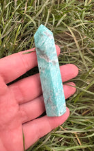 Load image into Gallery viewer, New! Amazonite Polished Crystal Point Gemstone Natural &amp; Unique | Reiju