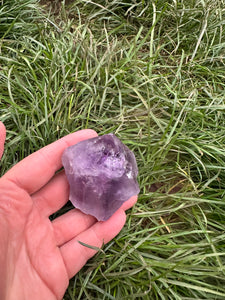 New! 💜 Amethyst Polished Raw Point - Natural & Unique |Reiju