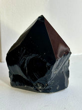Load image into Gallery viewer, New! Black Obsidian Crystal Polished Point Piece