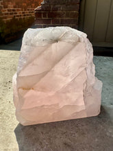 Load image into Gallery viewer, New! Raw Rose Quartz Large Slice - Natural &amp; Unique