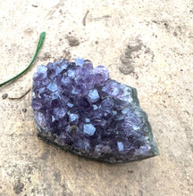 Load image into Gallery viewer, New! 💜 Natural &amp; Unique Druzy Dark Purple Amethyst Crystal Cluster - Natural &amp; Unique |Reiju