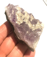 Load image into Gallery viewer, Amethyst with quartz crystal  piece