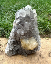 Load image into Gallery viewer, New! 💜 Unique Amethyst &amp; Calcite  Crystal Cluster |Reiju