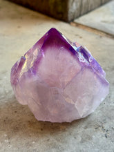 Load image into Gallery viewer, New! 💜 Amethyst Aura Polished Raw Point - Natural &amp; Unique