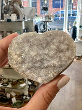 Load image into Gallery viewer, Aura Quartz Druzy Heart - Unique Piece