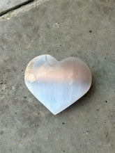 Load image into Gallery viewer, Selenite Crystal Heart