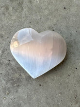 Load image into Gallery viewer, Selenite Crystal Heart