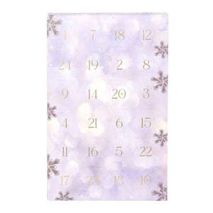 2024 Christmas Crystal Tumble Stone Advent Calendar (Purple)