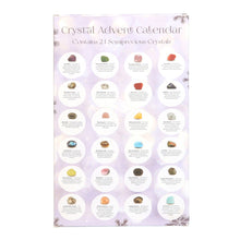 Load image into Gallery viewer, 2024 Christmas Crystal Tumble Stone Advent Calendar (Purple)