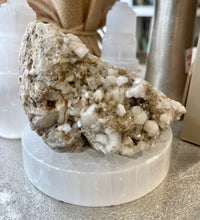 Load image into Gallery viewer, New! Clear Quartz Raw Druzy Crystal  - Natural &amp; Unique Piece