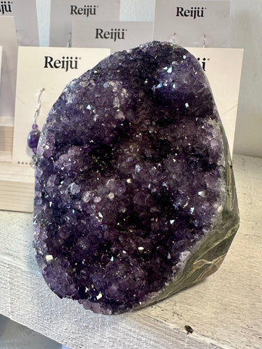 Amethyst Druzy Crystal - Unique Piece