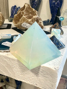 Large Opalite Crystal Pyramid