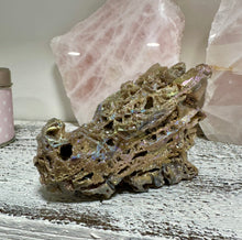 Load image into Gallery viewer, Druzy Aura Sphalerite Crystal Dragon Head