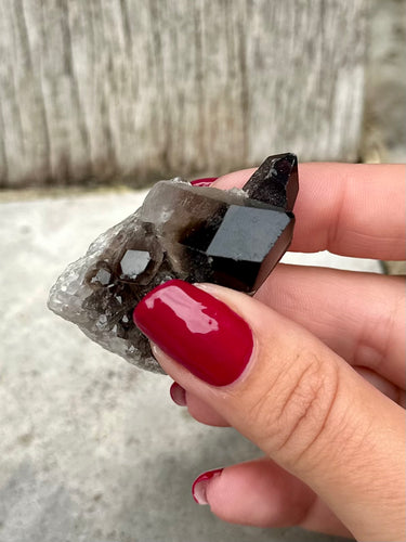 New! Smoky Quartz Crystal | Grounding, Protective Healing Energy, Natural & Unique