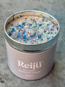 New! Crystal Birthstone Candle Collection – Set of 12 (Gift Boxed)