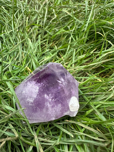 New! 💜 Amethyst Polished Raw Point - Natural & Unique |Reiju
