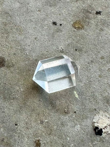 New! Herkimer Diamond – Double-Terminated Quartz Crystal (2 x 1.5 cm) Natural & Unique
